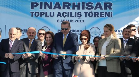 Başbakan Erdoğan, Pınarhisar’da 