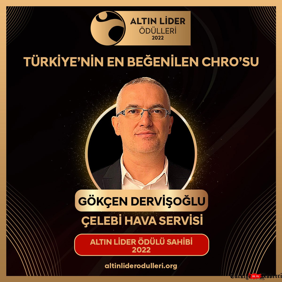  Gökçen Dervişoğlu, Türkiye'nin En Beğenilen Altın Lideri seçildi.