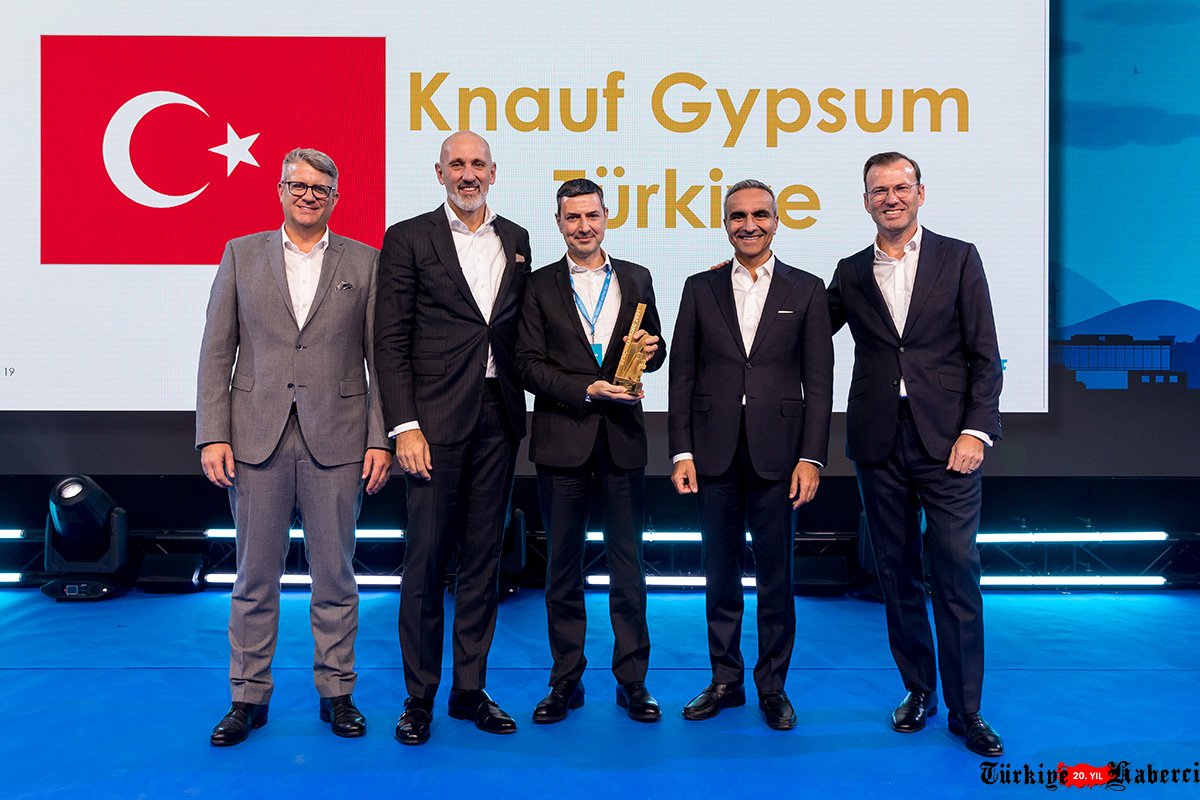 Knauf Global’den Knauf Türkiye’ye Ödül!