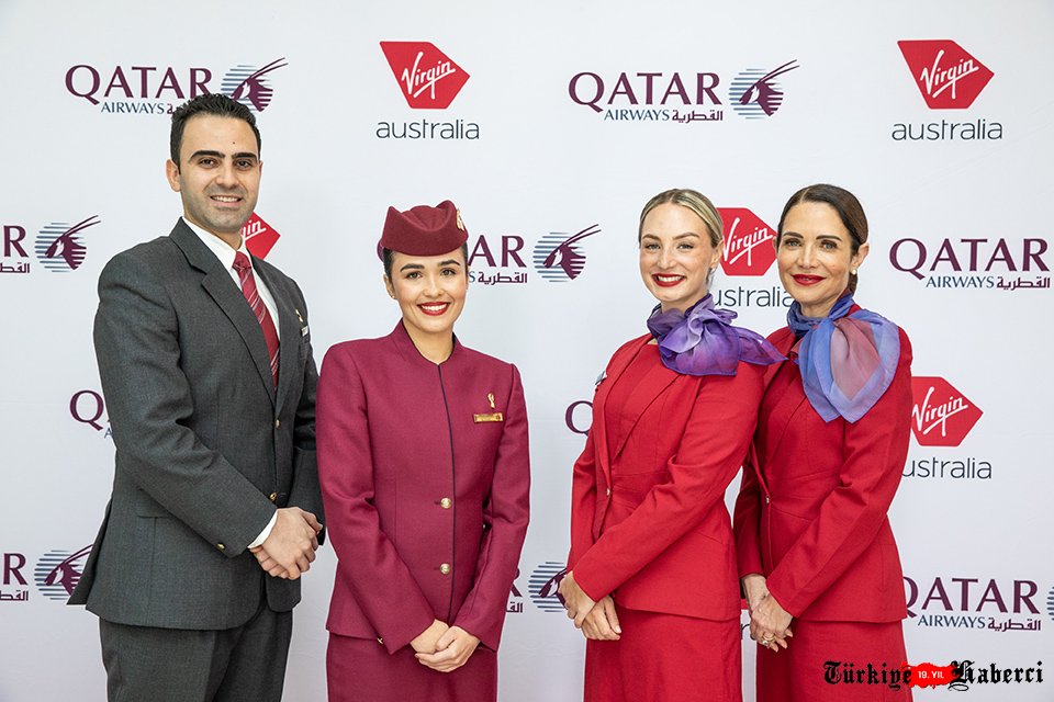 Qatar Airways Ve Virgin Avustralya, Ortaklığı Kutluyor