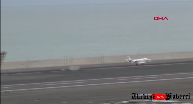 #Rize- Artvin Havalimanı’nda test uçuşu