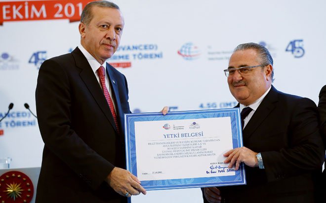  4.5G IMT-Advanced Yetki Belgesi İmza Töreni