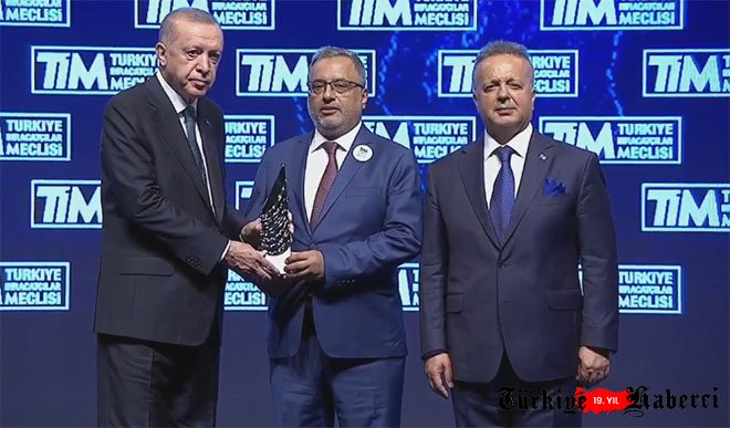 Ahmet Bolat Ödülü Cumhurbaşkanı ERDOĞAN'ın elinden aldı