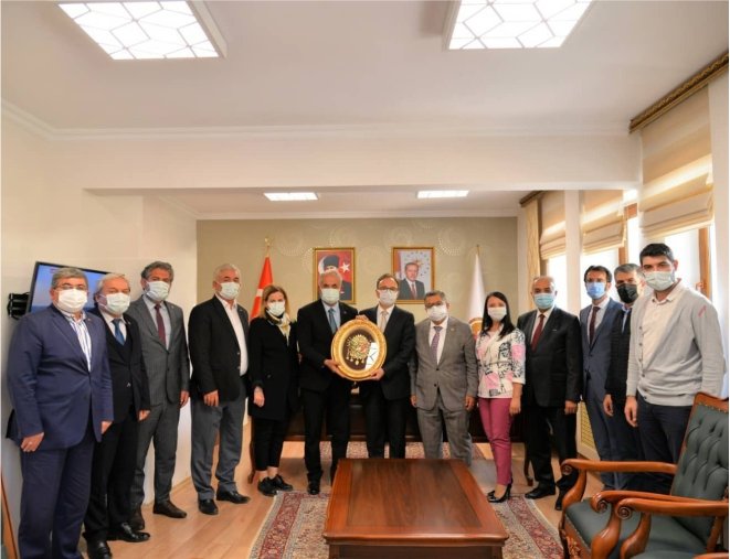 AK Parti den Bilecik yeni valisine ziyaret