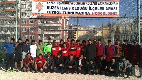 AK Parti İl Gençlik Kolları futbol turnuvası