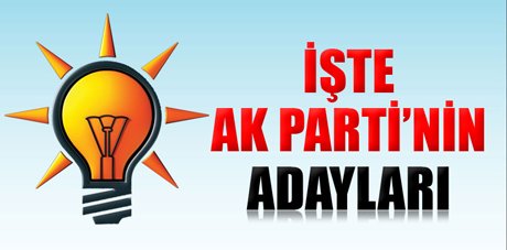 AK Parti'nin il belediye başkan adayları 