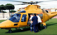 Otoyollara ambulans helikopter pisti geliyor