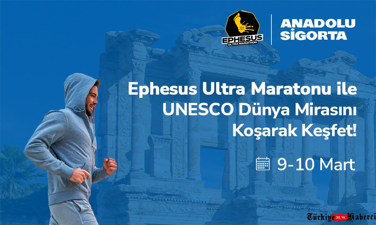 Anadolu Sigorta, Ephesus Ultra Maratonu'na Sponsor oldu