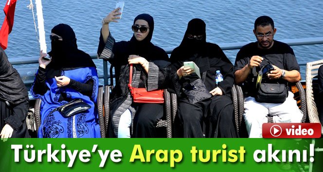 Araplar tatil için İstanbul’a akın ediyor