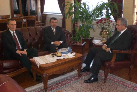 Arınç,Günlü ve Orhan'ı kabul etti