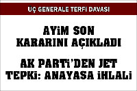 AKP, AYİM Kararı 'Anayasaya Aykırı'
