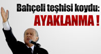 Ayağını yerden kesti