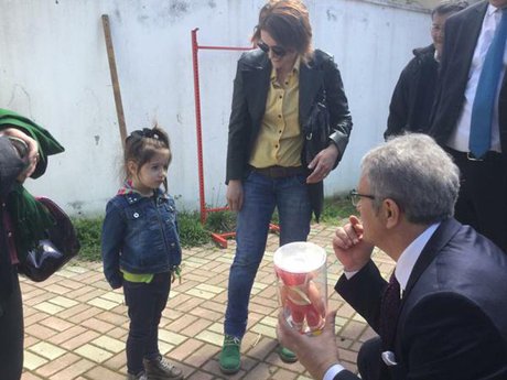 Babaeski'den  Hamdi Irmak’a tam destek