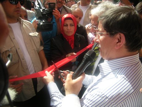 Bakan Ahmet Davutoğlu,Ereğli'de