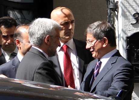 Bakan Davutoğlu, Said Celili ile görüştü