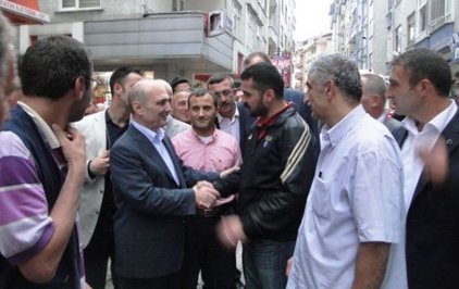 Bakan Erdoğan Bayraktar Of’ta 