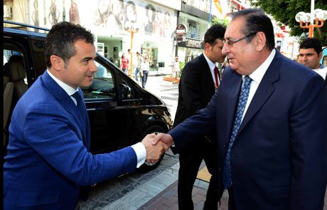 Bakan Kılıç Başkan Özcan’ı ziyaret etti