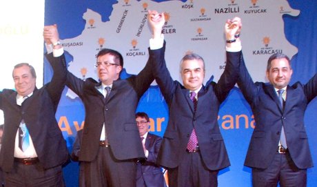 Bakan Zeybekci, Aydın belediye başkan adaylarını tanıttı
