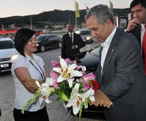 Başbakan Yardımcısı Bülent Arınç Bolu'da