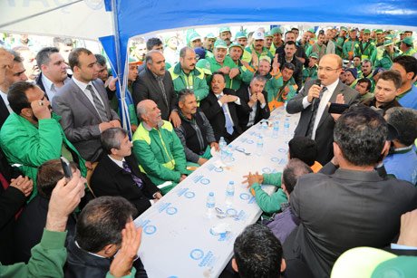 Başkan Tahmazoğlu,  “Biz bir aileyiz” 