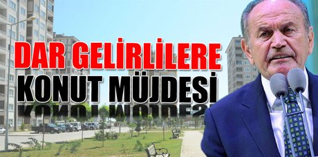 Başkan Topbaş'dan dar gelirlilere konut müjdesi 