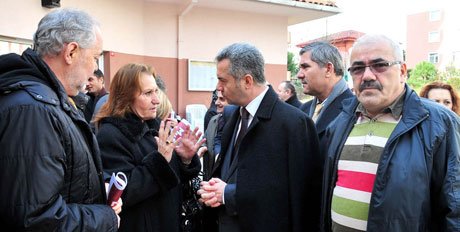Başkan Yusuf Uzun,vatandaşlarla iç içe