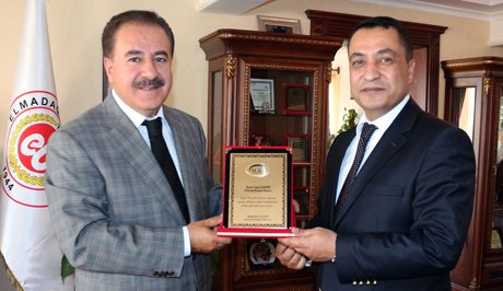 Başkandan SGK Ya anlamlı ziyaret