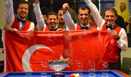 BBSK Bilardo Takımı Avrupa Şampiyonu oldu