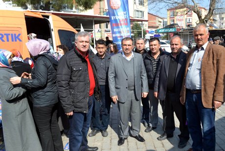 BİGADİÇ'TE AK PARTİ COŞKUSU 