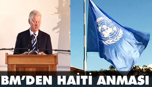 BM'den Haiti anması 