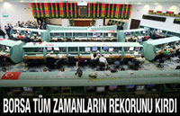 Borsa Tüm Zamanların Rekorunu Kırdı!