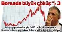 İMKB Tatile Sıkıntılı Giriyor!