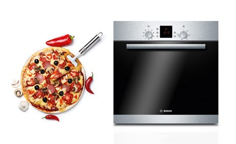Bosch'tan pizza ustası fırını