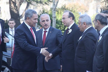 Bülent Arınç Çanakkale'de