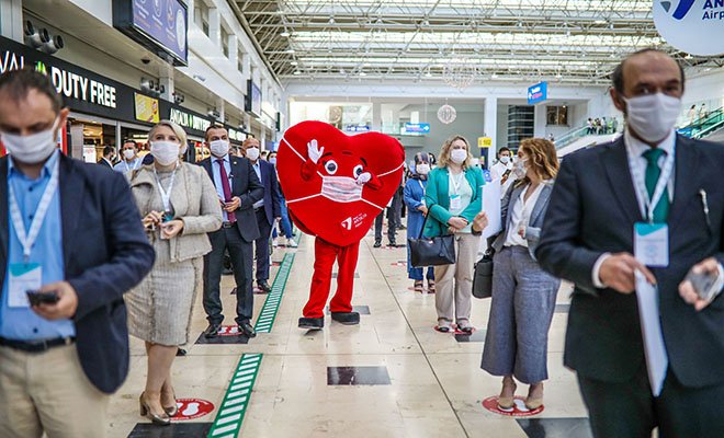 Büyükelçiler ve uluslararası basın Antalya'da  