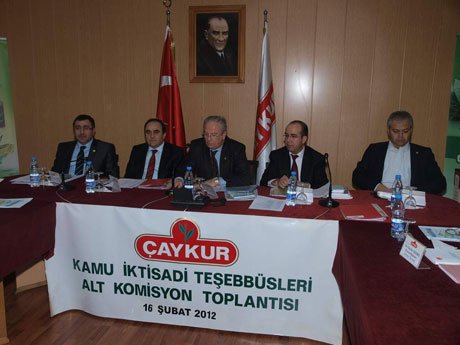 Çaykur'un 2009 ve 2010 yılı denetimi yapıldı.