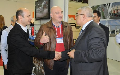 Cebit Bilişim Fuarı`nda Çorlu Belediyesi de stant açtı.