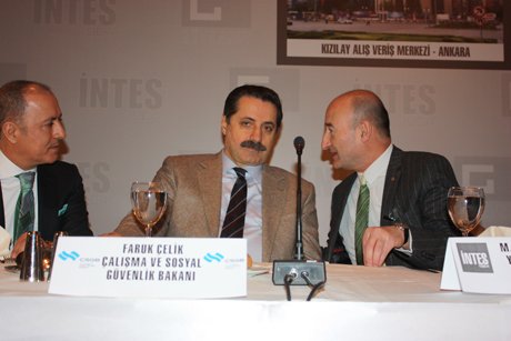 Çelik,İntes Yönetim Kurulu Geleneksel Toplantısı’na katıldı. 