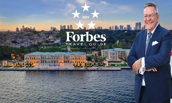 Çırağan Sarayı’na Forbes Travel Guide’dan “Beş Yıldız’’ Verildi 