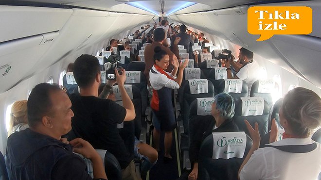 Corendon Airlines Altın Portakal Misafirlerini Sürprizlerle Ağırladı