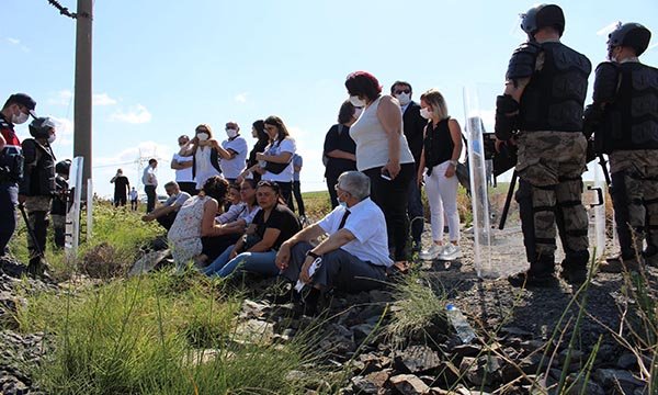 Çorlu'daki 25 kişinin öldüğü tren kazası olay yeri