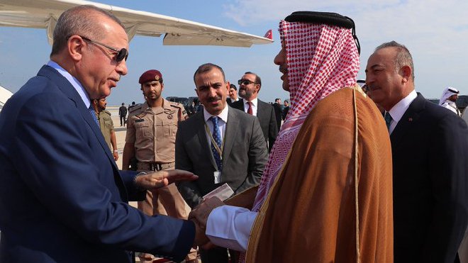 #Cumhurbaşkanı Erdoğan Katar'da