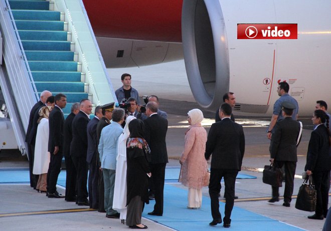 Cumhurbaşkanı Erdoğan Polonya'da 