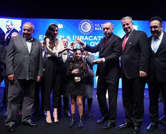 #Erdoğan,HİB Ödül Töreni'ne katıldı!