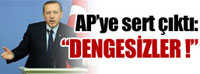 Raporu Hazırlayanlara Dengesiz Dedi..