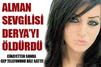 Talihsiz Derya'yı Anten Kablosuyla Boğmuş!