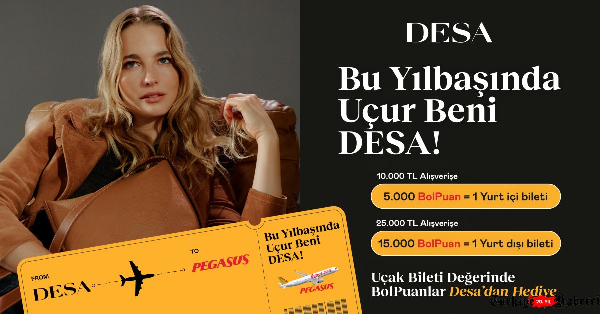 DESA ve Pegasus İş Birliğiyle 