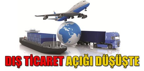 Dış ticaret açığında büyük düşüş