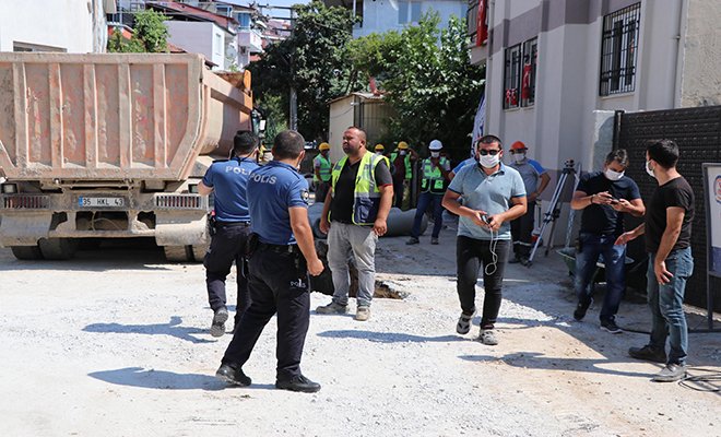 Doğalgaz parladı, 3 işçi yanarak yaralandı