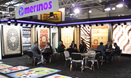 Domotex Russia fuarına Merinos damgası